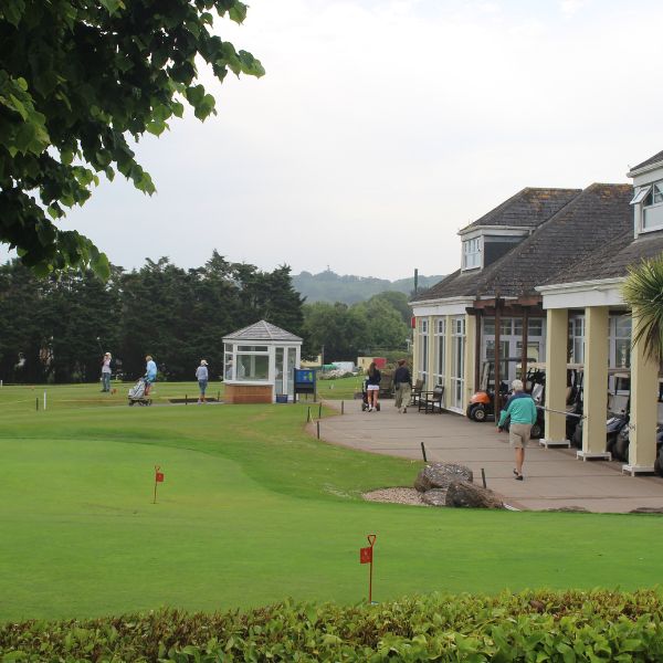 The course at Churston Golf Club, home of the Fairway membership